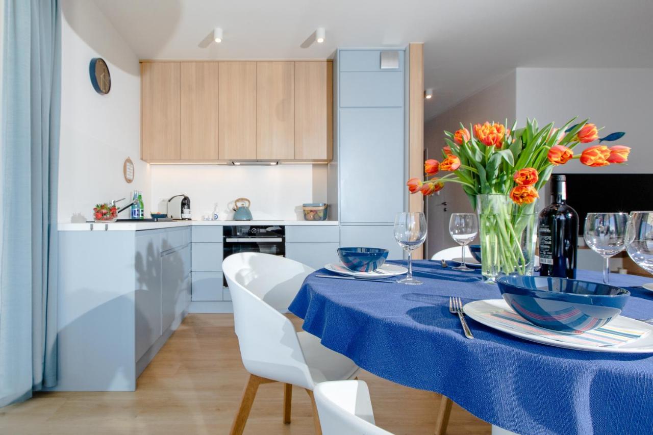 Apartament Z Basenem "Przy Morzu" Rewal Exteriör bild